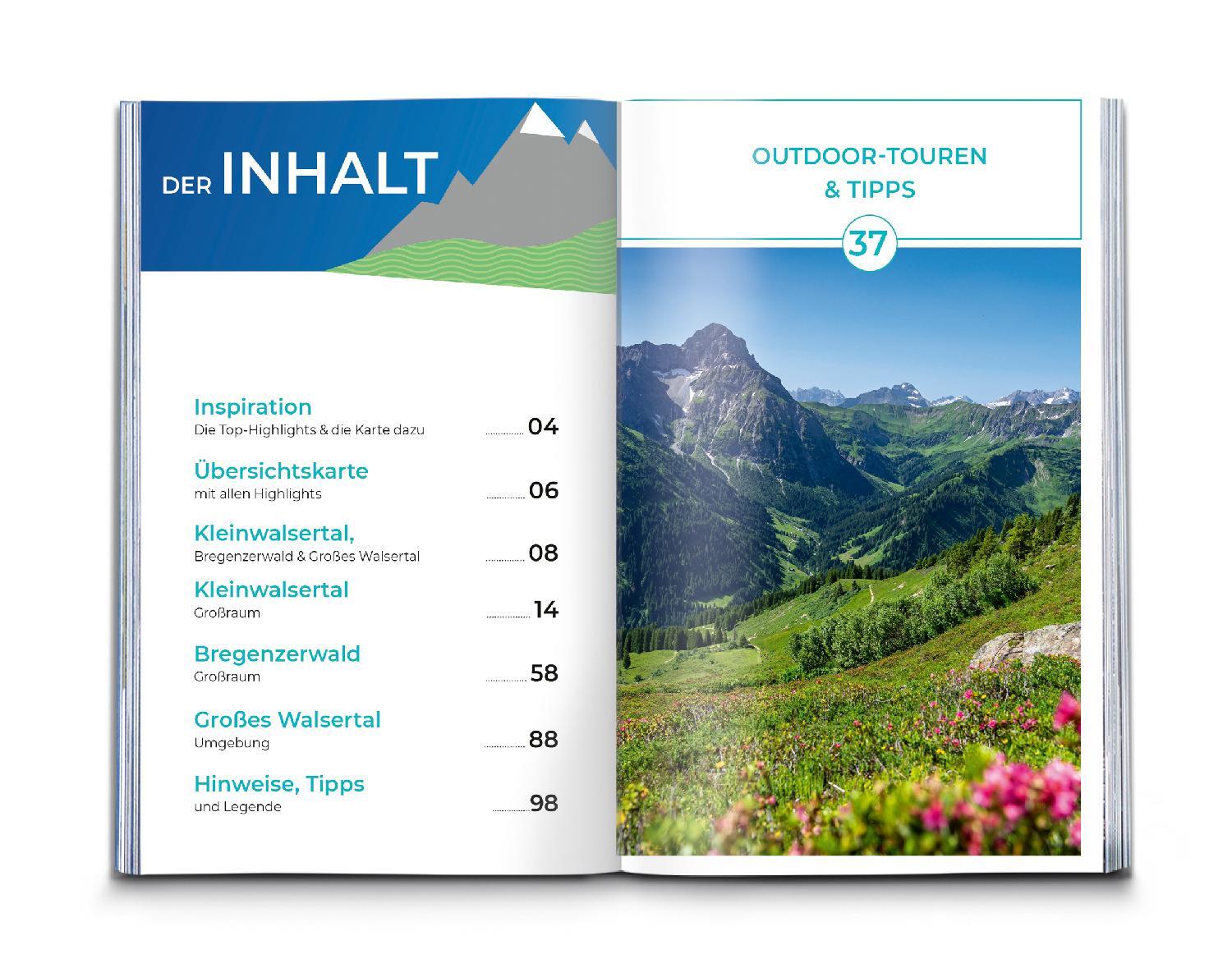 Bild: 9783991541233 | KOMPASS Inspiration Kleinwalsertal &amp; Bregenzerwald | Taschenbuch