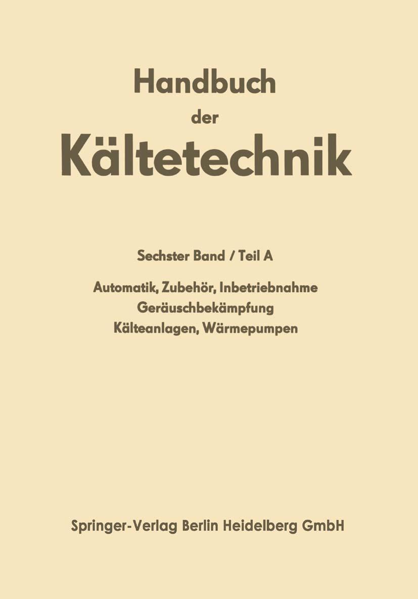 Cover: 9783662303825 | Automatik · Zubehör · Inbetriebnahme Geräuschbekämpfung...