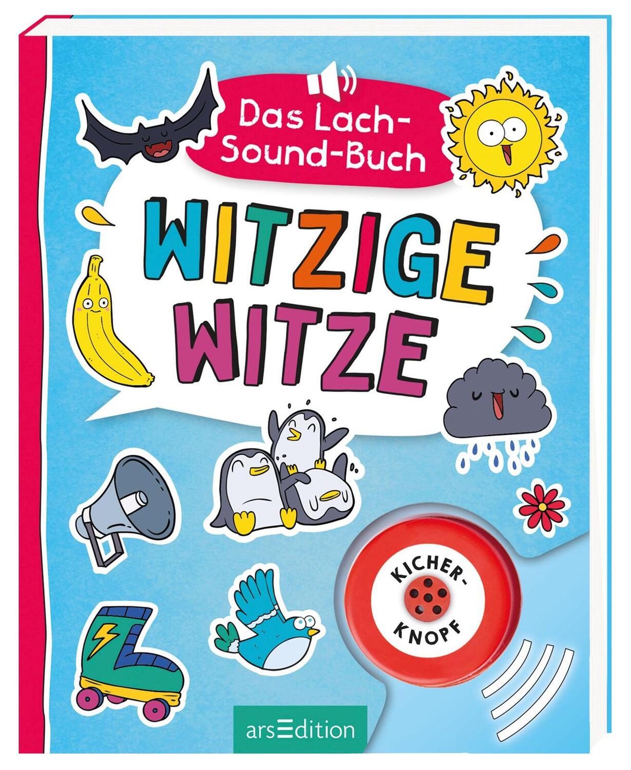 Cover: 9783845847856 | Das Lach-Sound-Buch - Witzige Witze | Mit Kicherknopf | Ute Löwenberg