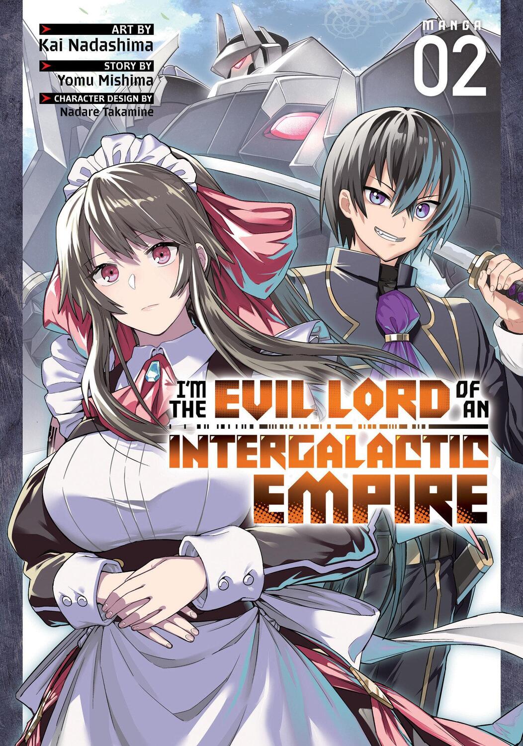 Cover: 9781685794910 | I'm the Evil Lord of an Intergalactic Empire! (Manga) Vol. 2 | Mishima