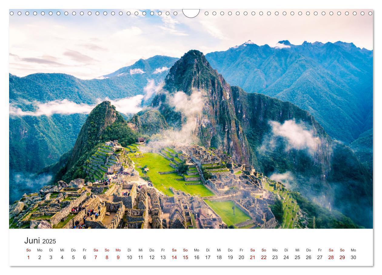 Bild: 9783435003693 | Peru - Das einzigartige Land der Inkas. (Wandkalender 2025 DIN A3...