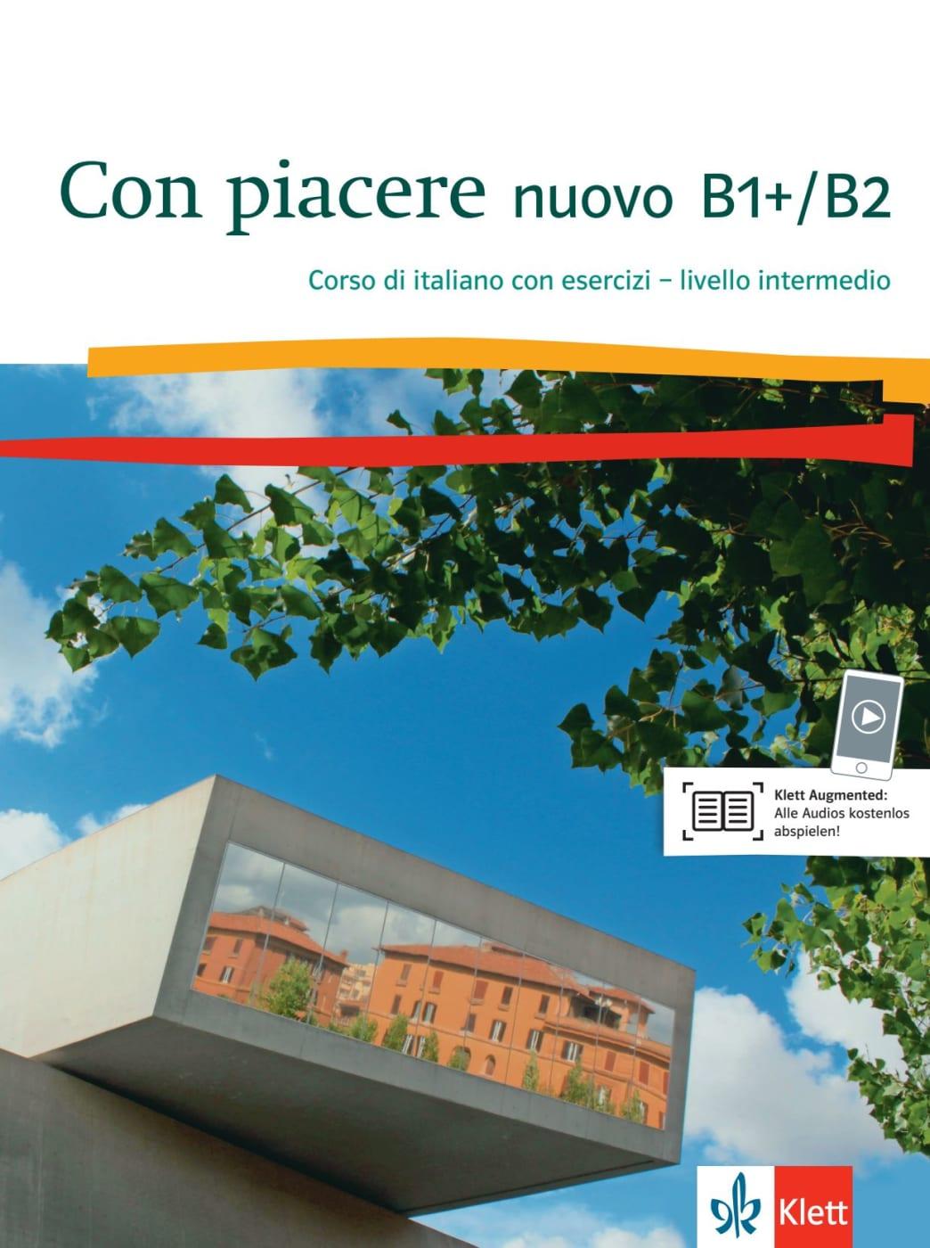 Cover: 9783125252196 | Con piacere nuovo B1+/B2. Corso di italiano + audio online | Bessolo