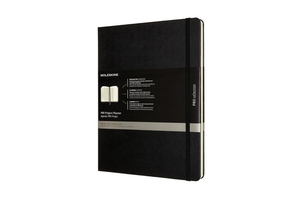 Cover: 8056420851373 | Moleskine Pro Projekt-Planer, XL, Fester Einband, Schwarz | Moleskine