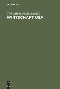 Cover: 9783486250640 | Wirtschaft USA | Strukturen, Institutionen und Prozesse | Holtfrerich