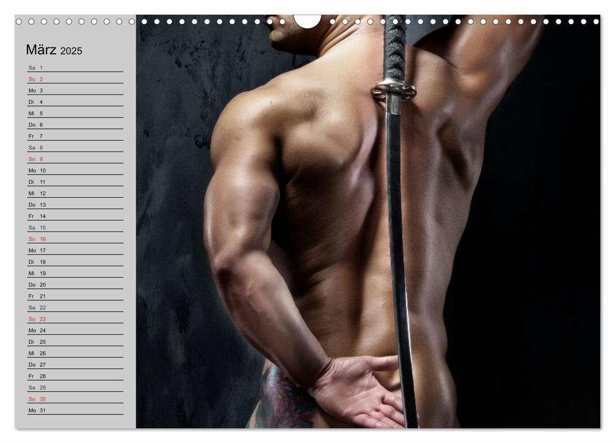 Bild: 9783435540594 | Erotische Männer. Adonis und Co. (Wandkalender 2025 DIN A3 quer),...