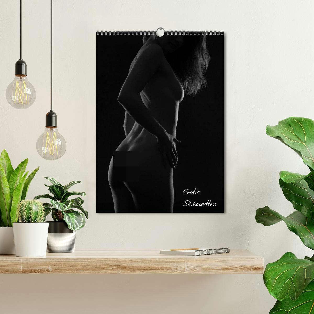 Bild: 9781325976850 | Erotic Silhouettes / UK-Version (Wall Calendar 2025 DIN A3...