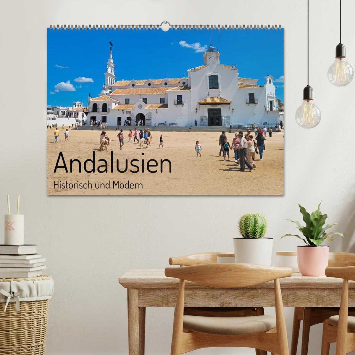 Bild: 9783383880346 | Andalusien, historisch und modern (Wandkalender 2025 DIN A2 quer),...