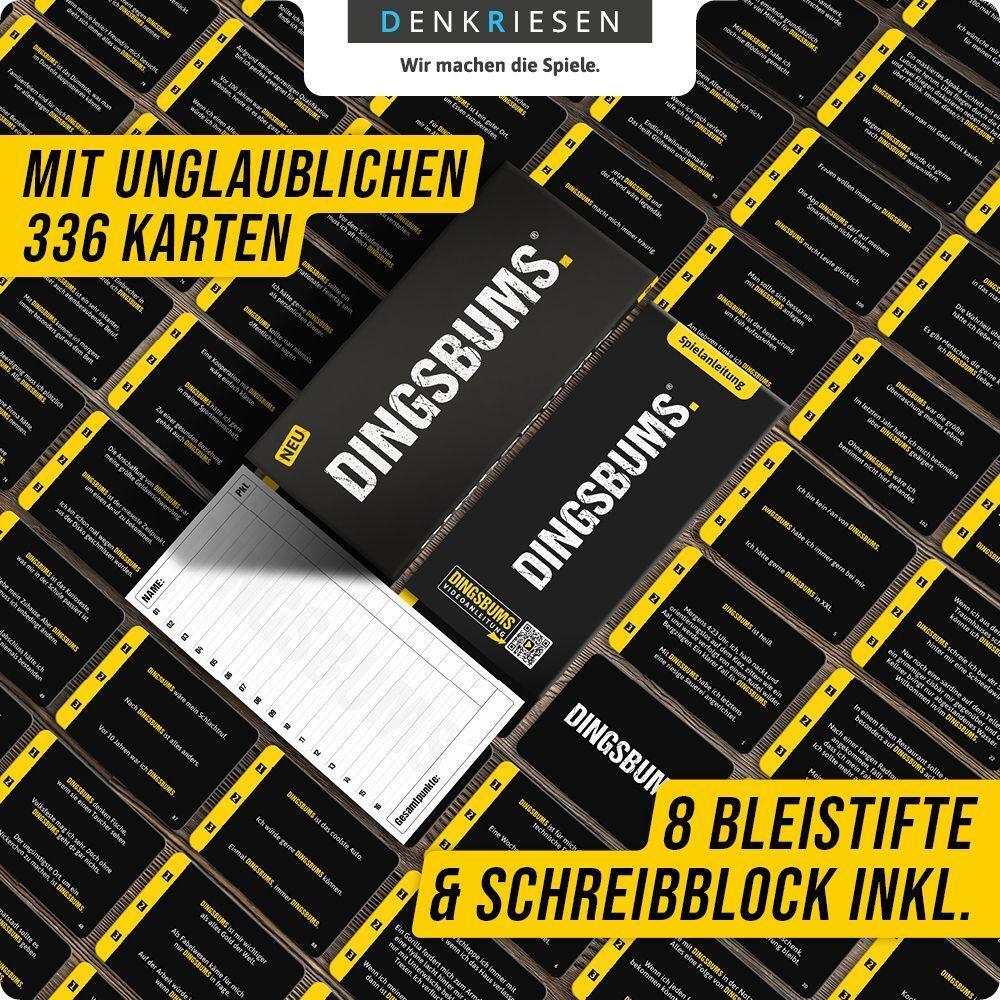 Bild: 4260528091126 | DENKRIESEN - PARTYFIEBER - DINGSBUMS | Das grundverkehrte Partyspiel