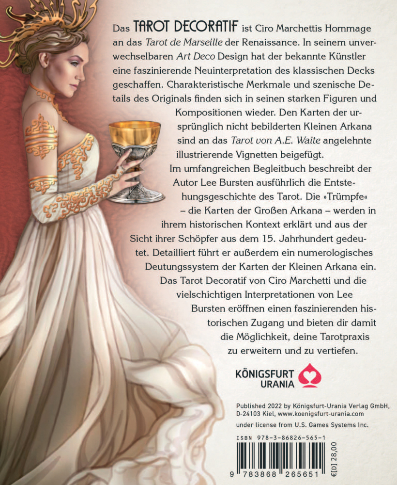 Bild: 9783868265651 | Tarot Decoratif, m. 1 Buch, m. 78 Beilage | Lee Bursten | Buch | 2022