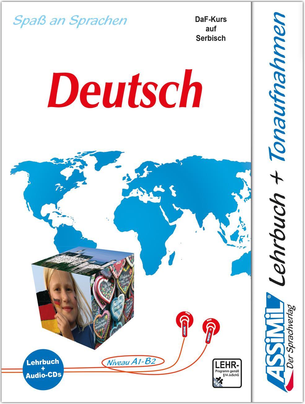 Cover: 9783896252432 | ASSiMiL Nemacki - Deutschkurs in serbischer Sprache -...