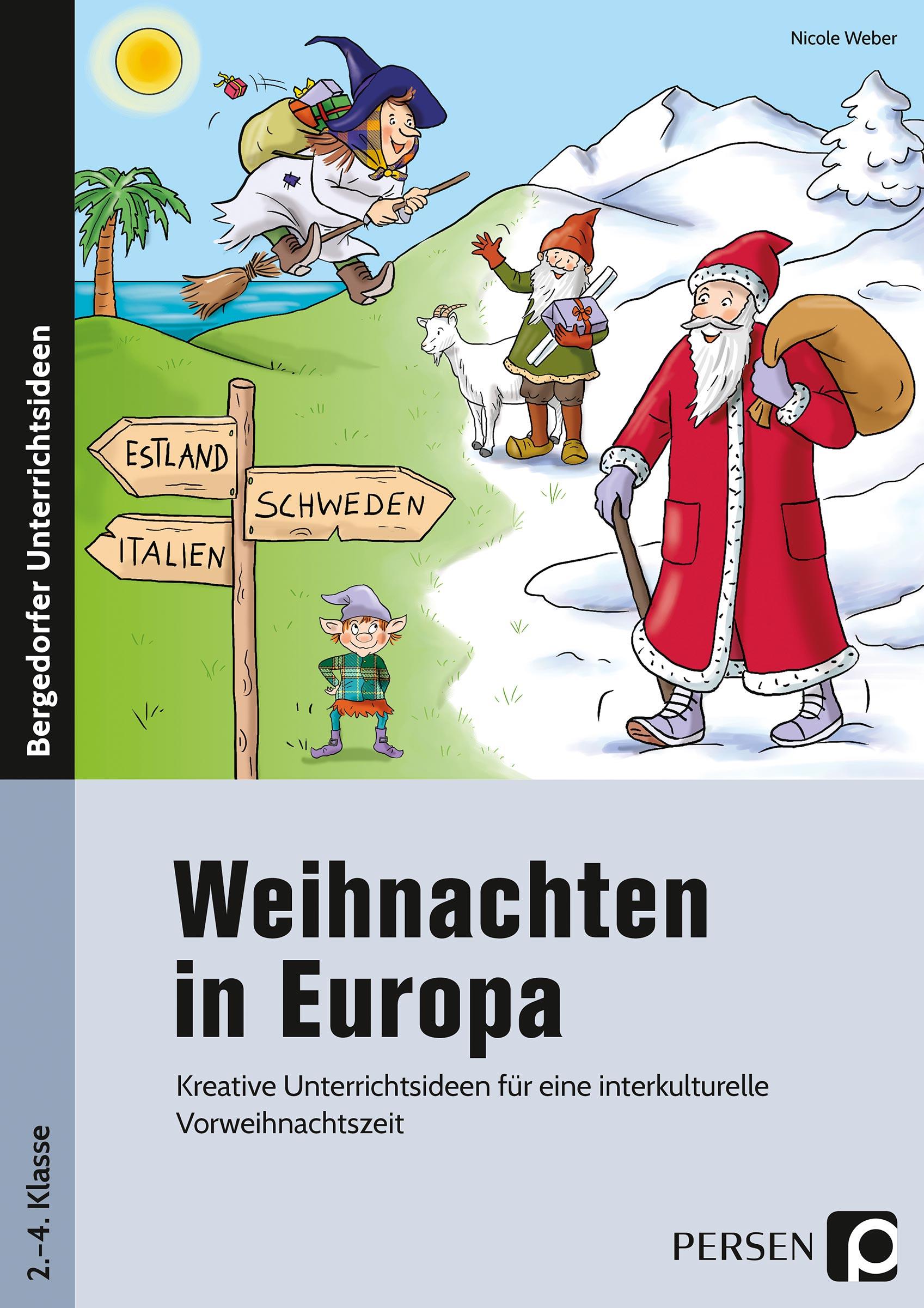 Cover: 9783403202721 | Weihnachten in Europa | Nicole Weber | Broschüre | 40 S. | Deutsch