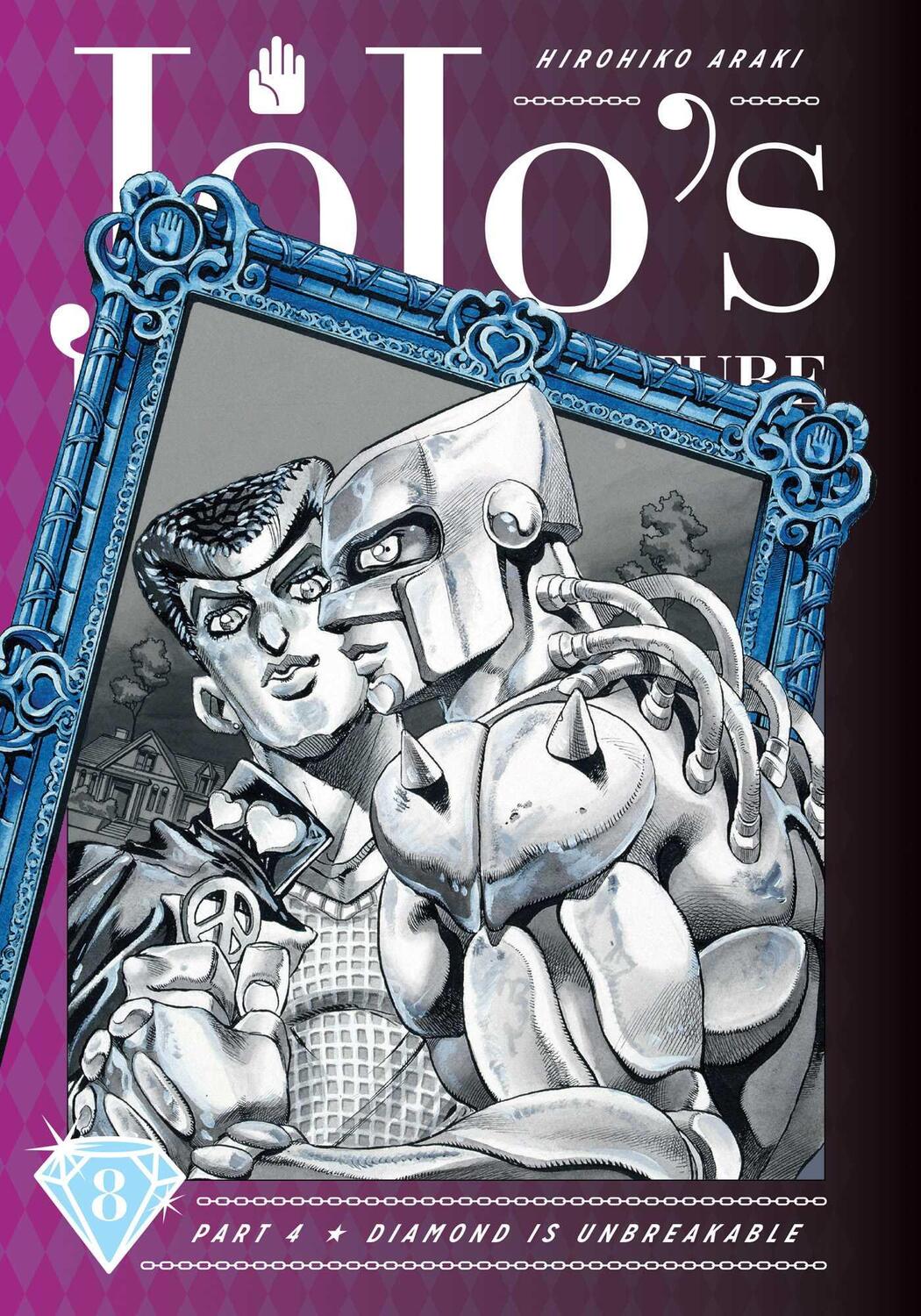 Cover: 9781974708147 | JoJo's Bizarre Adventure: Part 4--Diamond Is Unbreakable, Vol. 8