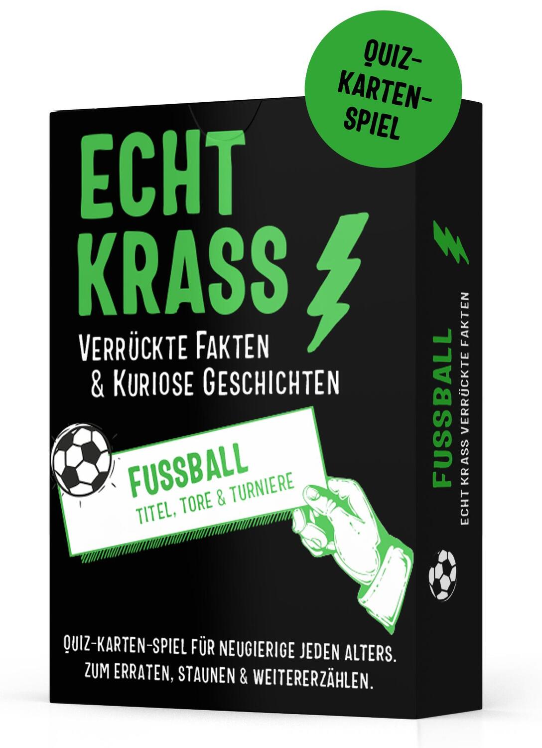 Cover: 9783981267440 | Echt krass verrückte Faken & kuriose Geschichten - Kategorie FUSSBALL