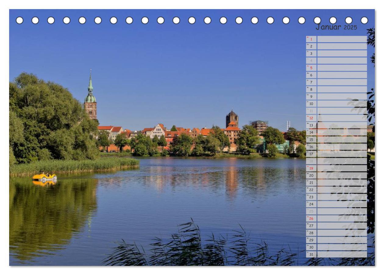 Bild: 9783435546848 | Stralsund. Das Tor zur Insel Rügen (Tischkalender 2025 DIN A5...