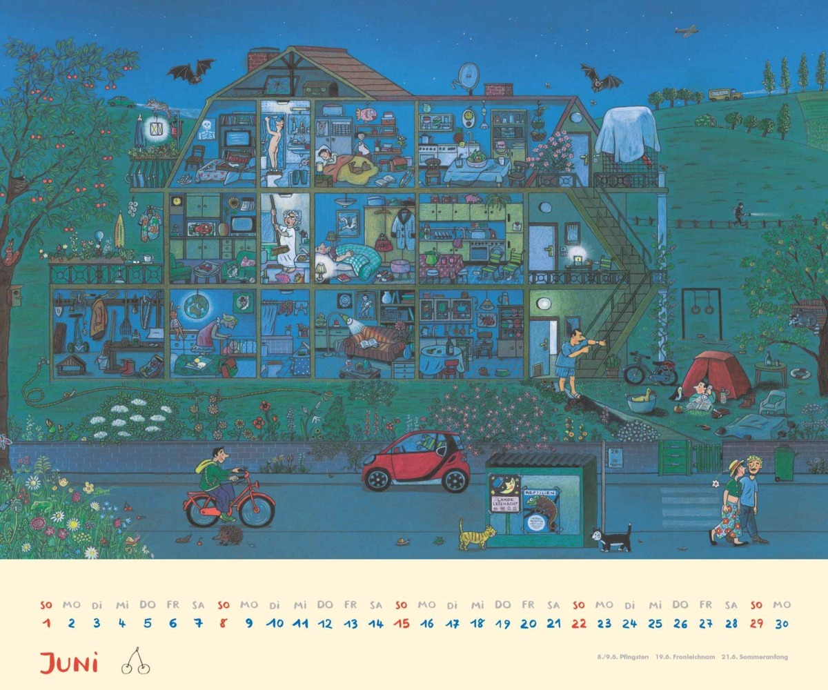 Bild: 4250809653143 | DUMONT - Wimmel-Kalender 2025 Wandkalender, 60x50cm, Kinderkalender...