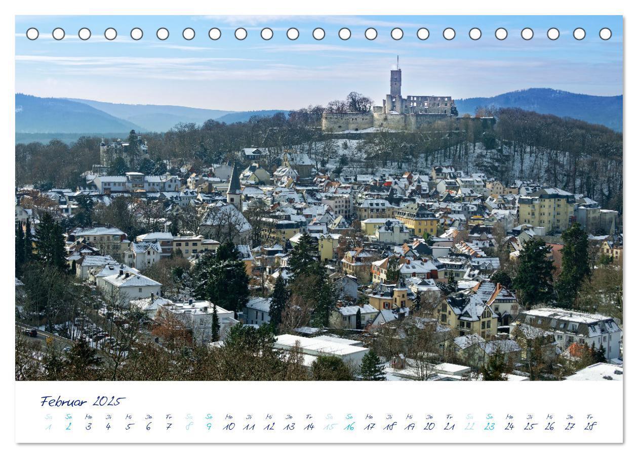 Bild: 9783457165959 | Traumschöner Taunus (Tischkalender 2025 DIN A5 quer), CALVENDO...