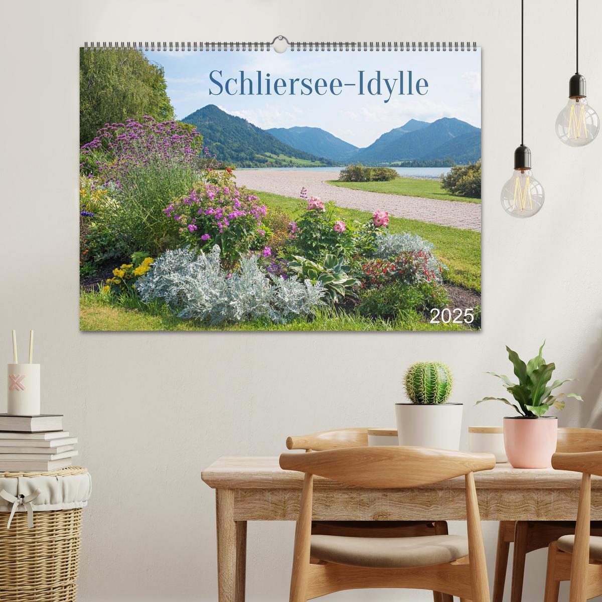 Bild: 9783383786365 | Schliersee-Idylle (Wandkalender 2025 DIN A2 quer), CALVENDO...