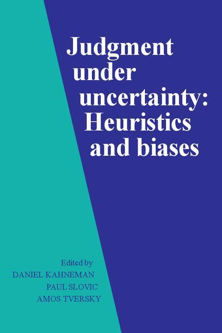 Cover: 9780521284141 | Judgment under Uncertainty | Amos Tversky | Taschenbuch | Paperback