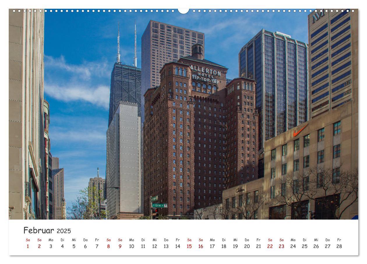 Bild: 9783435271030 | beeindruckendes Chicago (hochwertiger Premium Wandkalender 2025 DIN...