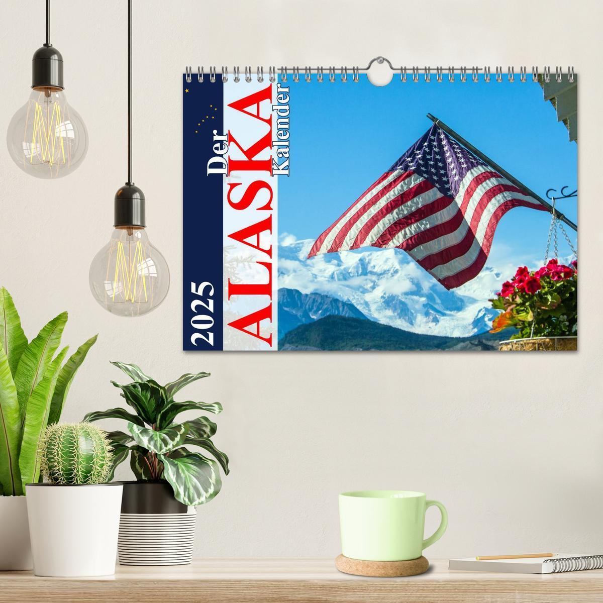 Bild: 9783435793631 | Der Alaska Kalender (Wandkalender 2025 DIN A4 quer), CALVENDO...