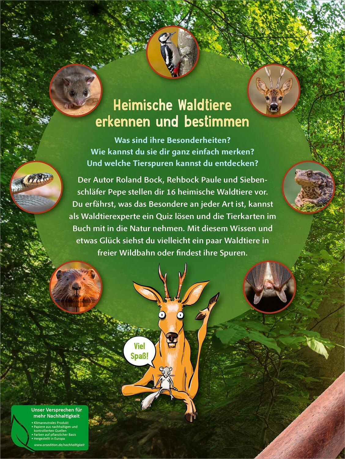 Rückseite: 9783845855653 | Jetzt verstehe ich die Tiere des Waldes | Roland Bock | Buch | 48 S.