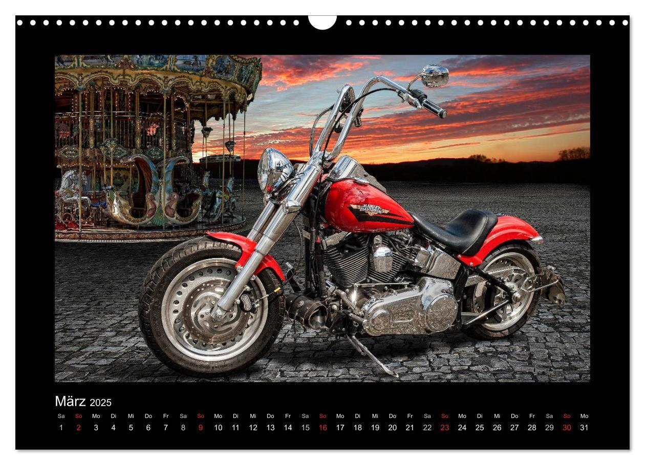 Bild: 9783435708956 | Motorrad-Träume ¿ Chopper und Custombikes (Wandkalender 2025 DIN A3...