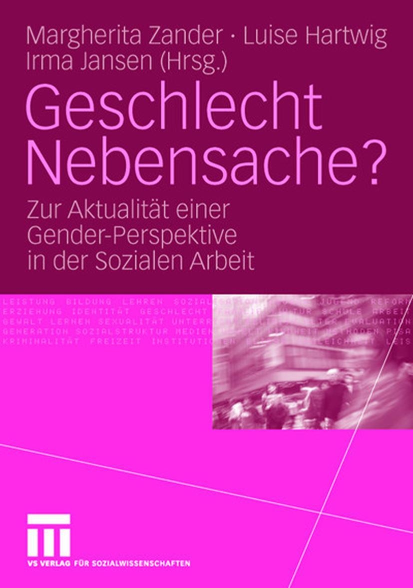 Cover: 9783531149479 | Geschlecht Nebensache? | Margherita Zander (u. a.) | Taschenbuch | vi