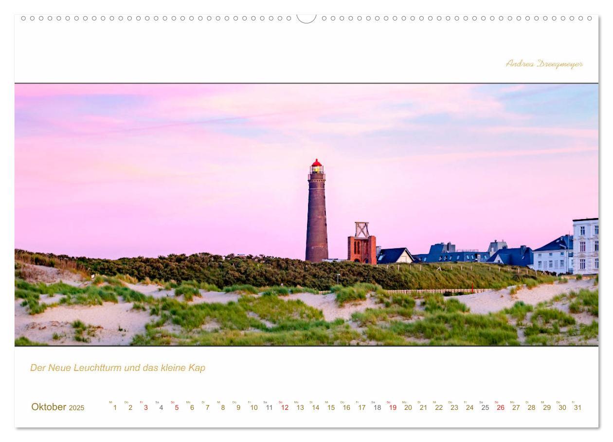 Bild: 9783435258536 | Borkum Inselpanorama (Wandkalender 2025 DIN A2 quer), CALVENDO...