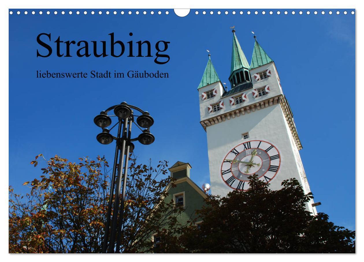 Cover: 9783435438884 | Straubing, liebenswerte Stadt im Gäuboden (Wandkalender 2025 DIN A3...