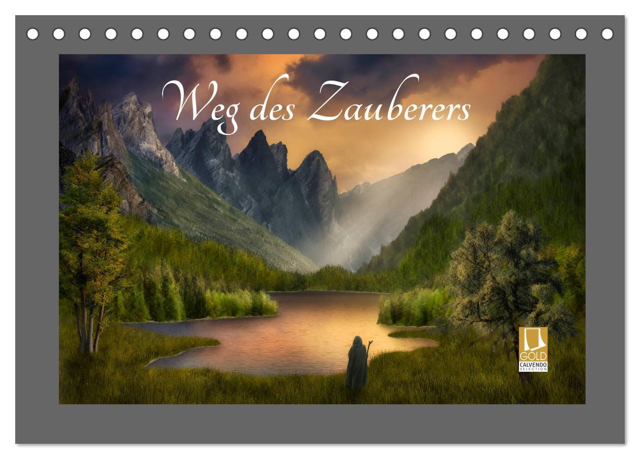 Cover: 9783435147540 | Weg des Zauberers (Tischkalender 2025 DIN A5 quer), CALVENDO...