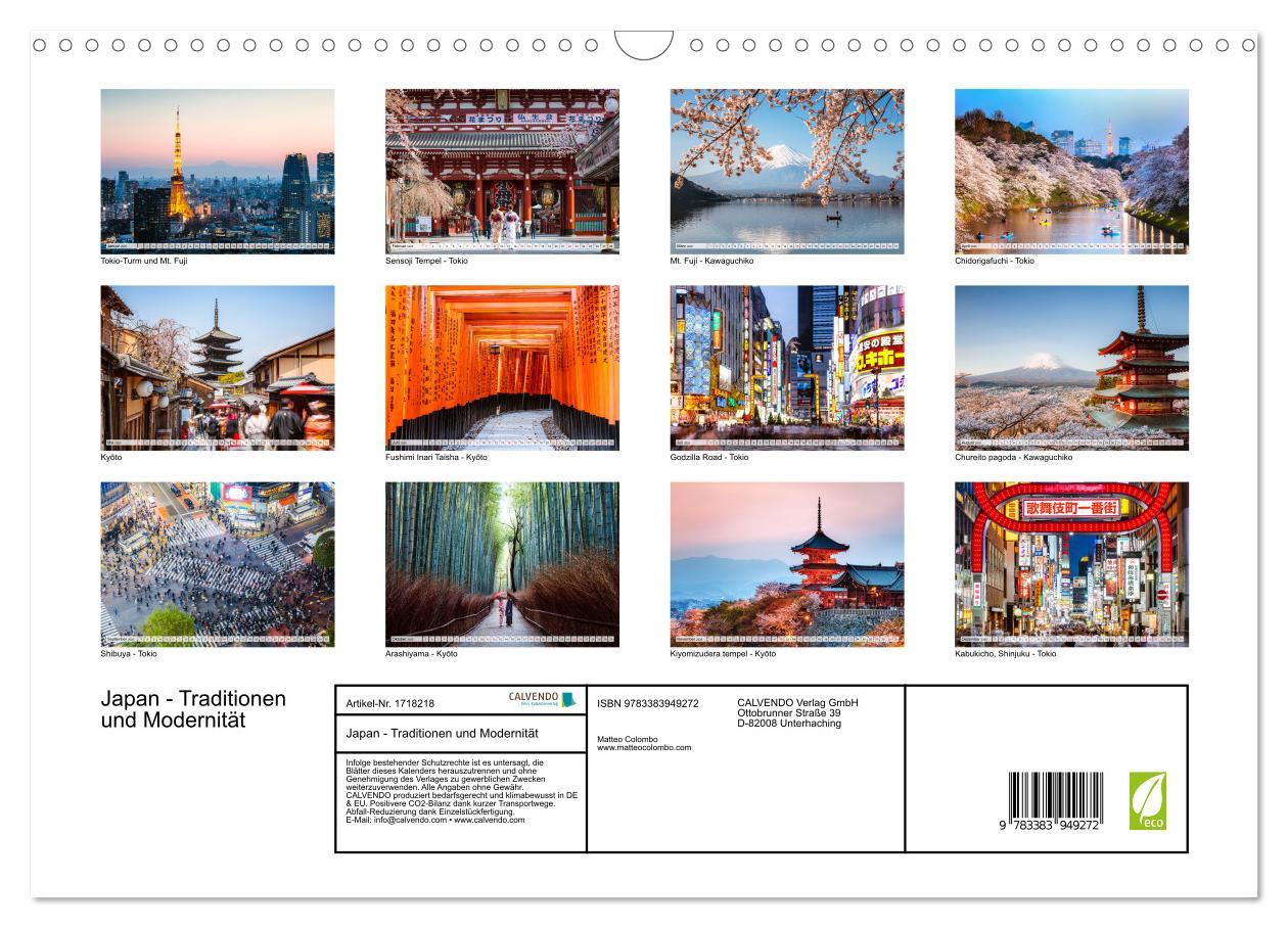 Bild: 9783383949272 | Japan - Traditionen und Modernität (Wandkalender 2025 DIN A3 quer),...