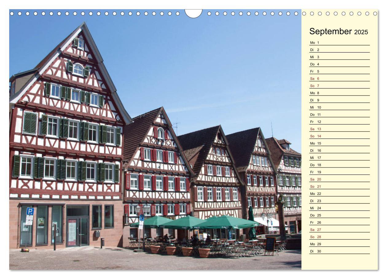 Bild: 9783435285471 | Calw erleben (Wandkalender 2025 DIN A3 quer), CALVENDO Monatskalender