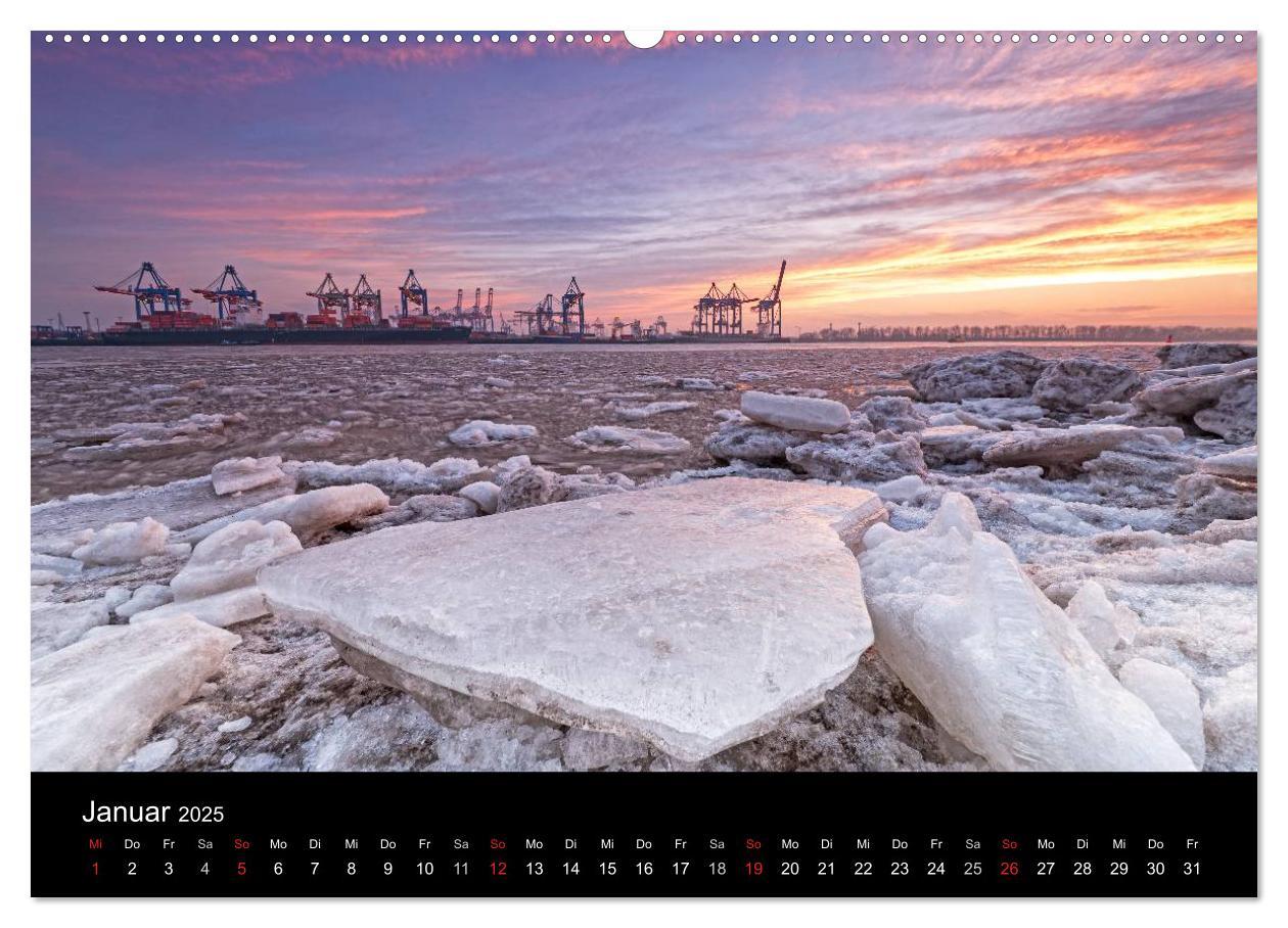 Bild: 9783435619498 | Hamburg . Das Tor zur Welt... (hochwertiger Premium Wandkalender...