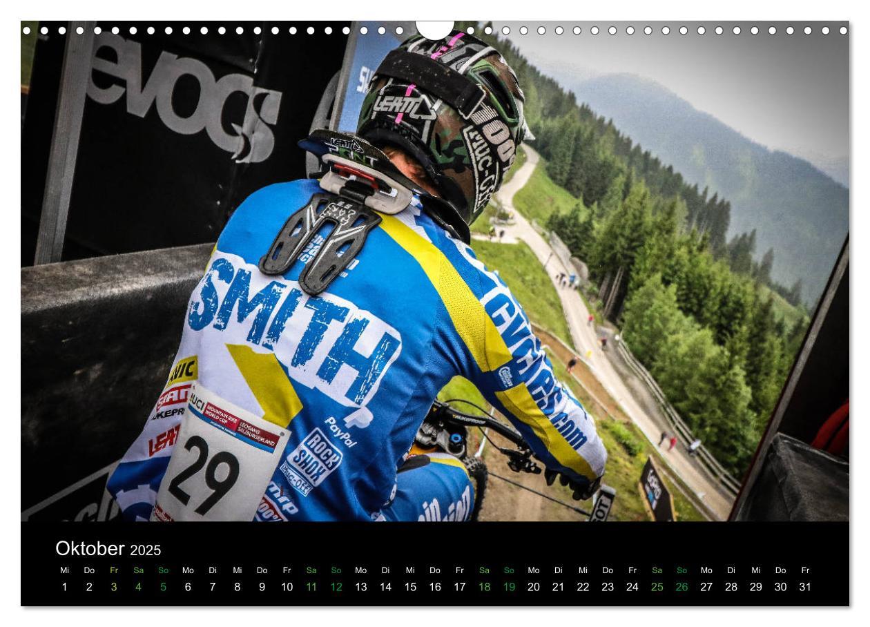 Bild: 9783435432783 | Downhill Racing 2025 (Wandkalender 2025 DIN A3 quer), CALVENDO...