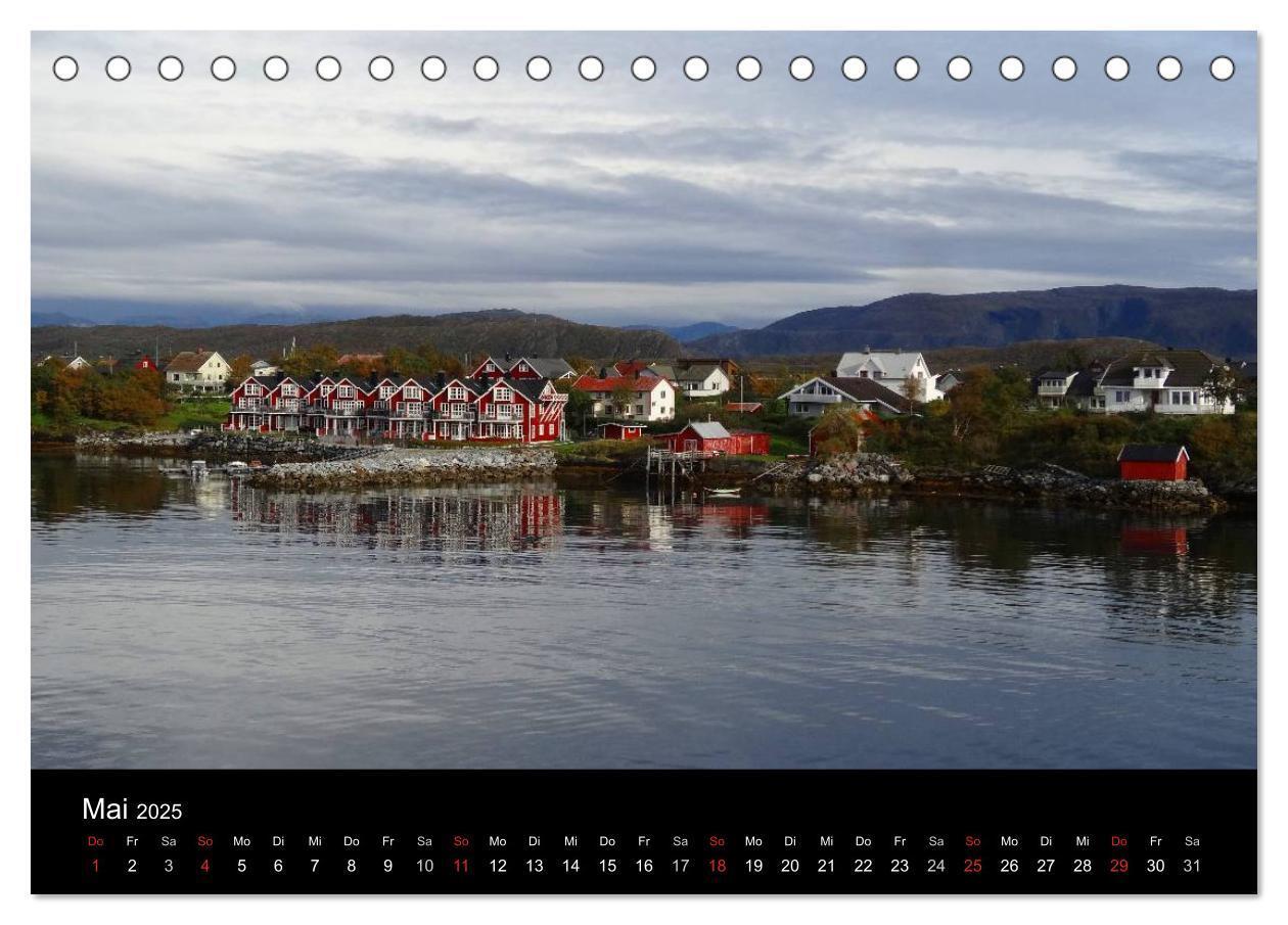 Bild: 9783435774838 | Impressionen von Norwegen entlang der Hurtigruten (Tischkalender...