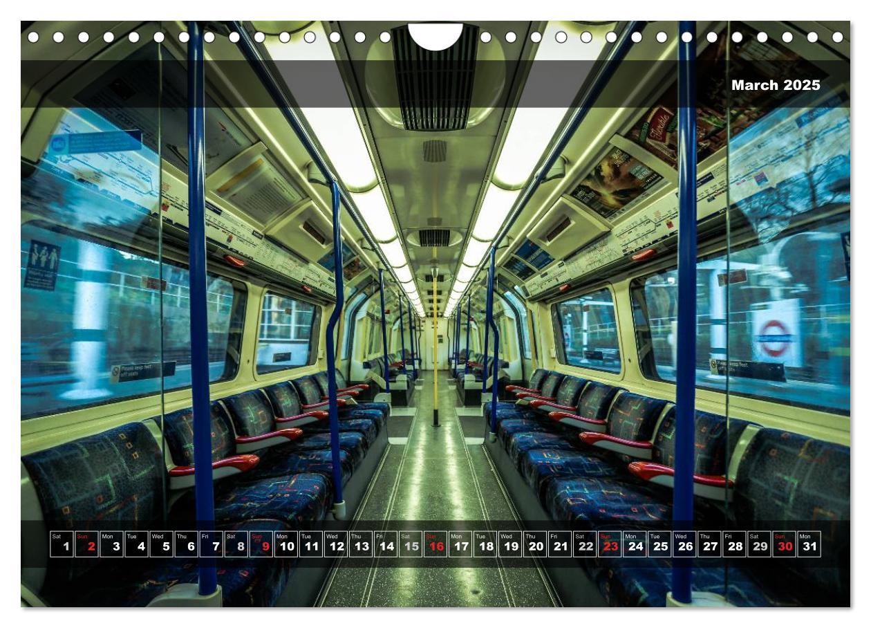 Bild: 9781325952113 | More London Underground 2025 (Wall Calendar 2025 DIN A4 landscape),...