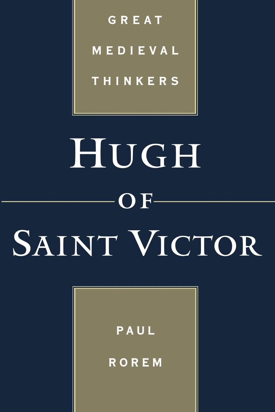 Cover: 9780195384376 | Hugh of Saint Victor | Paul Rorem | Taschenbuch | Englisch | 2009