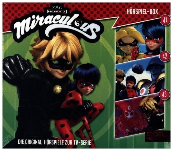 Cover: 4029759183112 | Miraculous - Hörspiel-Box. Tl.41-43, 3 Audio-CD | Audio-CD | 3 CDs