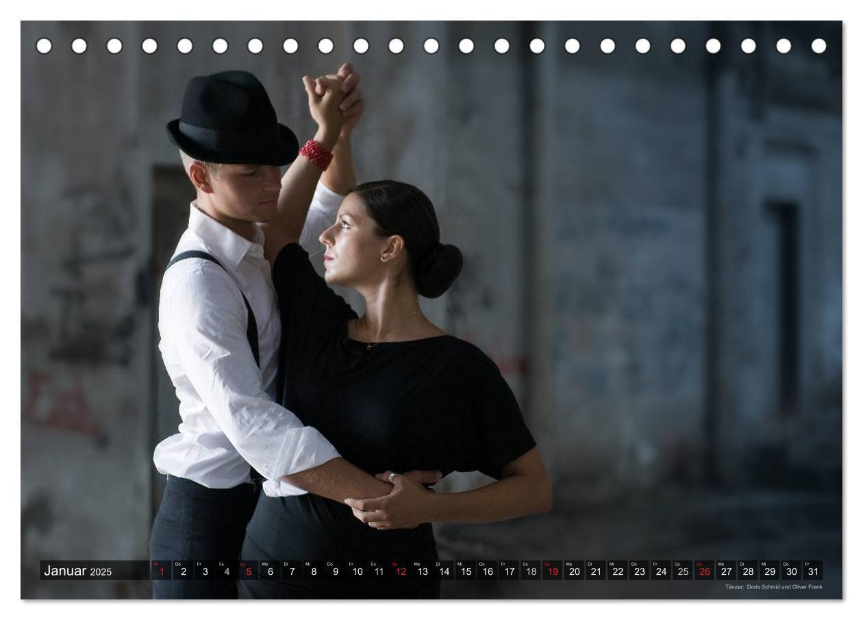 Bild: 9783435585205 | Tango - sinnlich und melancholisch (Tischkalender 2025 DIN A5...