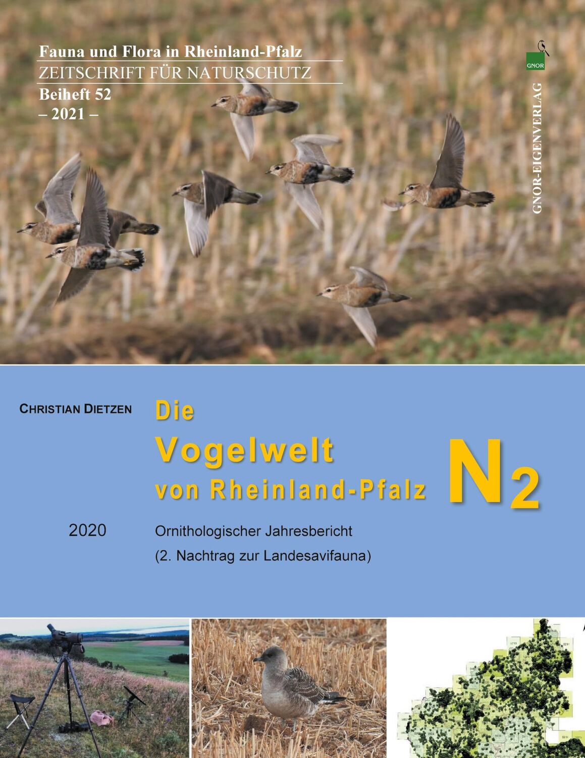 Cover: 9783946121046 | Die Vogelwelt von Rheinland-Pfalz N2 2020 | Christian Dietzen | Buch