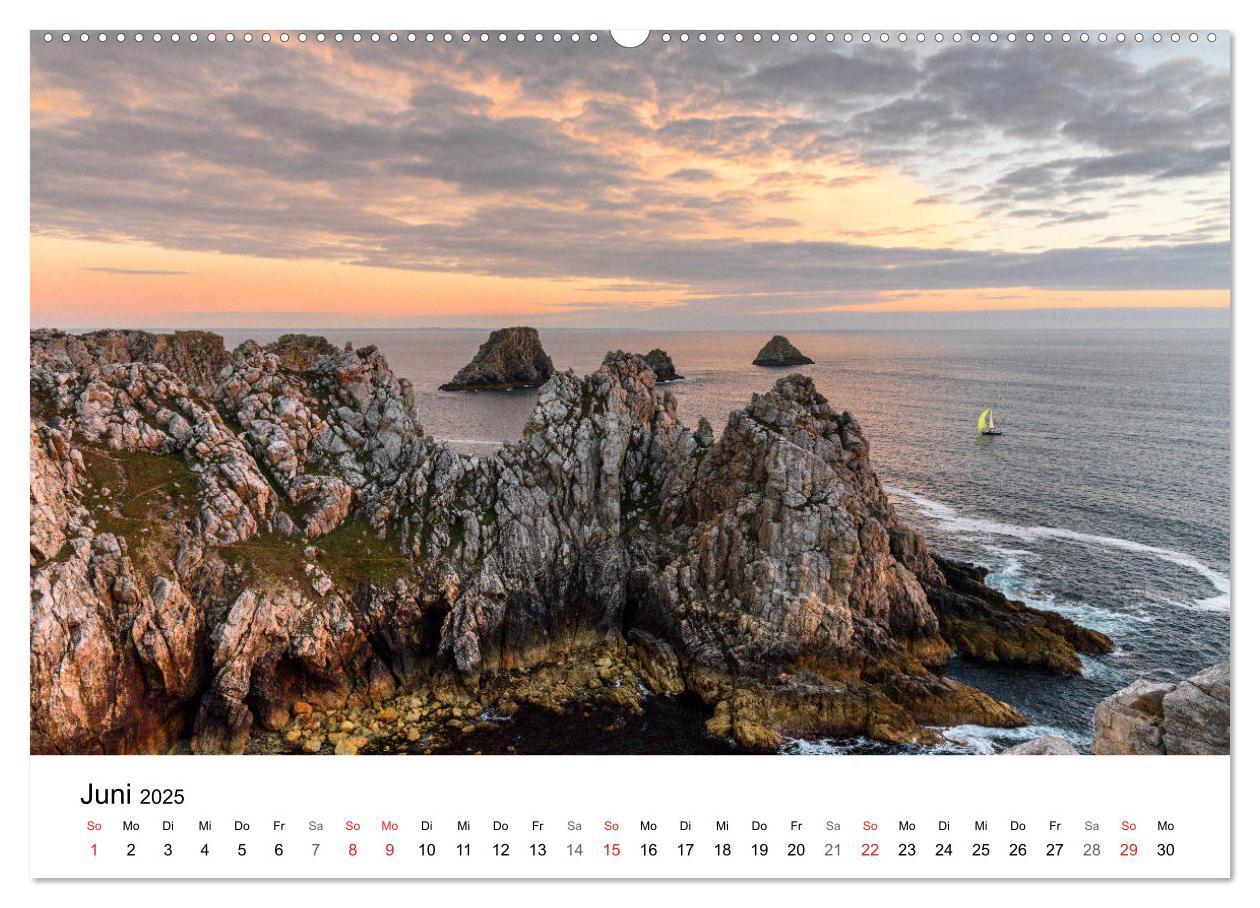 Bild: 9783435417346 | Küsten der Normandie und der Bretagne (Wandkalender 2025 DIN A2...