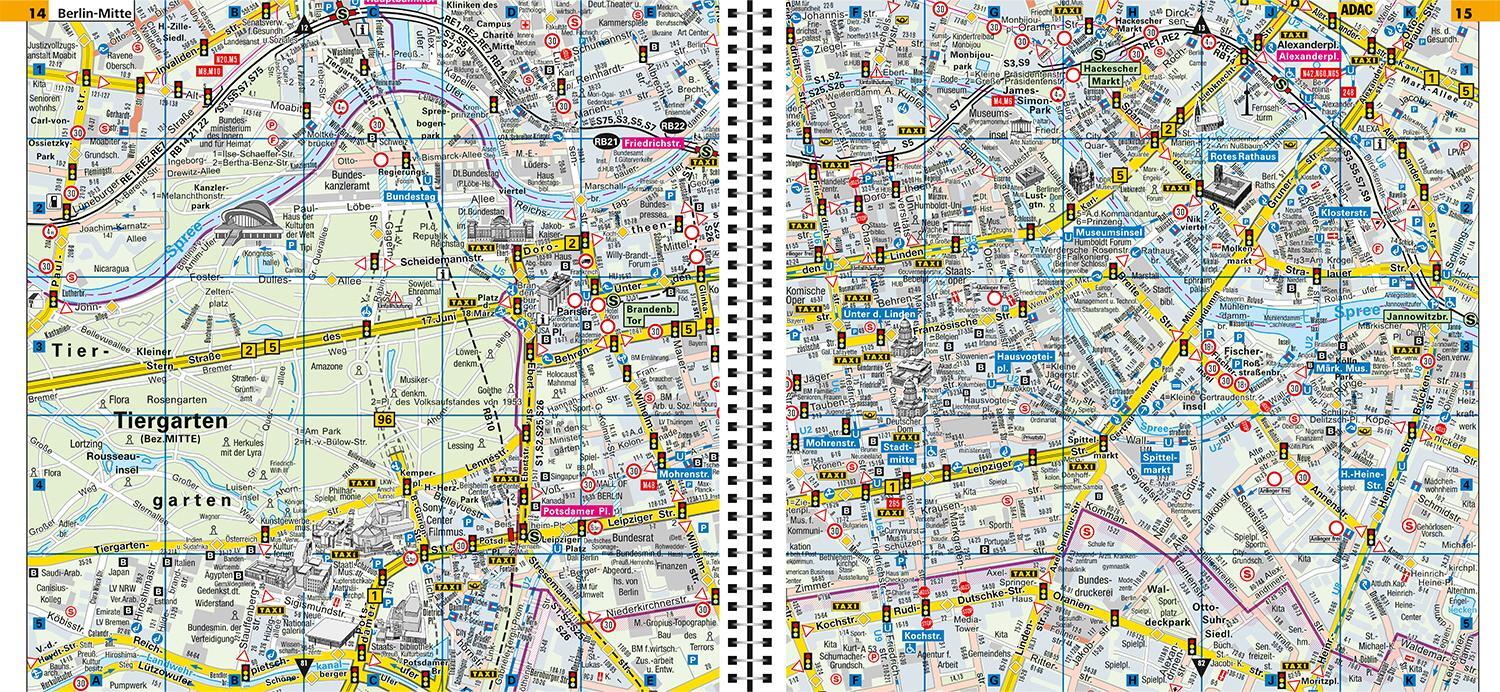 Bild: 9783826422904 | ADAC Autofahreratlas Berlin 1:14.000 | Taschenbuch | ADAC Atlanten