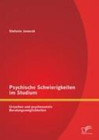 Cover: 9783842873803 | Psychische Schwierigkeiten im Studium: Ursachen und psychosoziale...