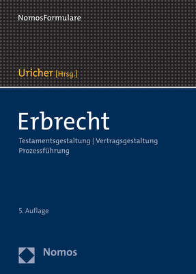 Cover: 9783756000470 | Erbrecht, m. 1 Buch, m. 1 Online-Zugang | Elmar Uricher | Bundle