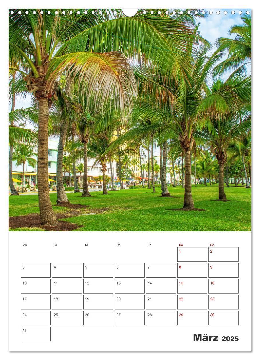 Bild: 9783457156483 | Miami - Reiseplaner (Wandkalender 2025 DIN A3 hoch), CALVENDO...