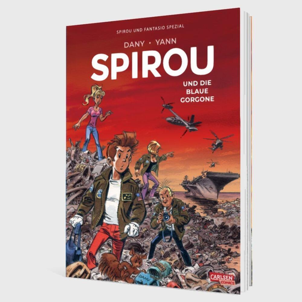 Bild: 9783551799562 | Spirou und Fantasio Spezial 42: Spirou und die blaue Gorgone | Yann