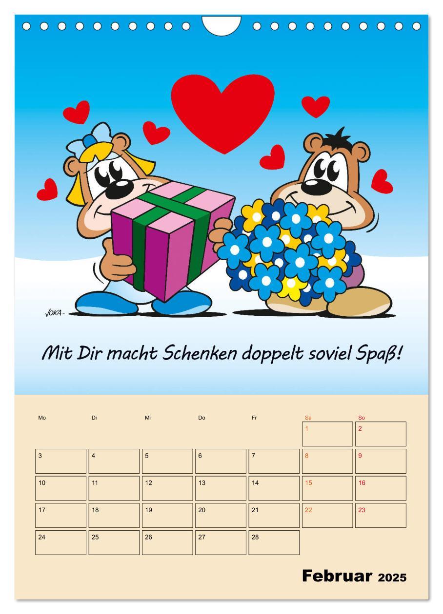 Bild: 9783435945672 | Ein Jahr mit Dir! (Wandkalender 2025 DIN A4 hoch), CALVENDO...