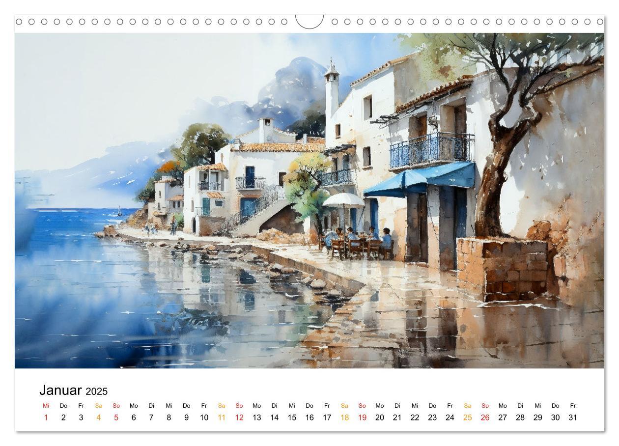 Bild: 9783457199152 | Mallorca mein Traum (Wandkalender 2025 DIN A3 quer), CALVENDO...