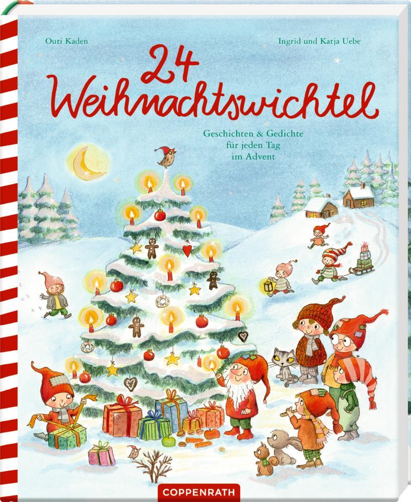 Cover: 9783649630562 | 24 Weihnachtswichtel | Geschichten &amp; Gedichte für jeden Tag im Advent