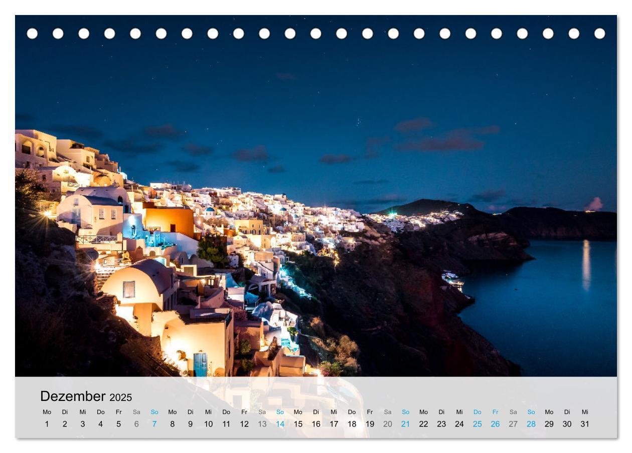 Bild: 9783435107803 | Santorini - Die malerische Kykladeninsel (Tischkalender 2025 DIN A5...